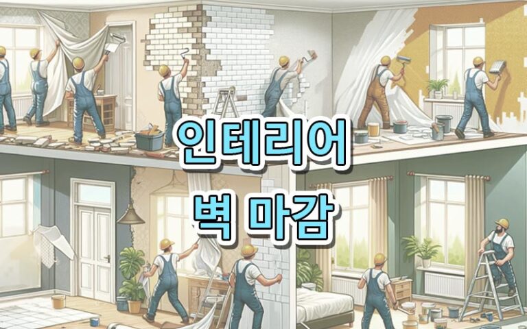 인테리어의 라스트, 벽 마감재 종류와 특징 - 트렌드쿨