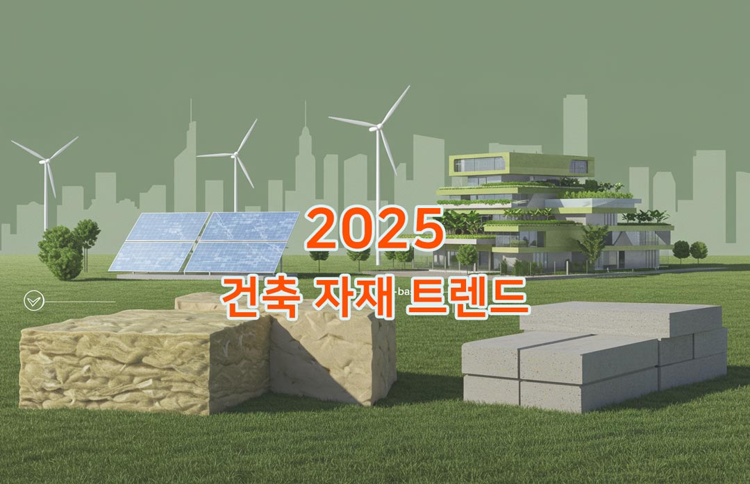 2025 건축 자재 트렌드, 지속가능성의 진화 - 트렌드쿨