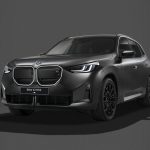 BMW X3 M50 xDrive 블랙 패키지 글로벌 공개 사양의 전측면